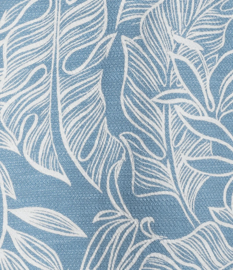 Caribbean Floral Short Sleeve Woven Camp Shirt