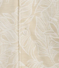 Caribbean Floral Short Sleeve Woven Camp Shirt