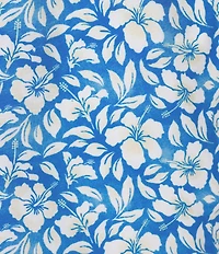 Caribbean Hibiscus Mini 6#double; Swim Trunks