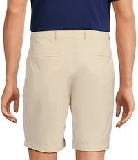 Caribbean Isle Breeze Flat Front Stretch Performance 8#double; Inseam Shorts