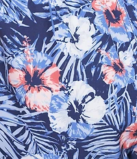 Caribbean Jungle Palm 6#double; Swim Trunks