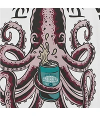Caribbean Kraken A Cold One Short Sleeve T-Shirt