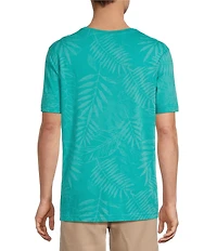Caribbean Laser Print Short Sleeve T-Shirt