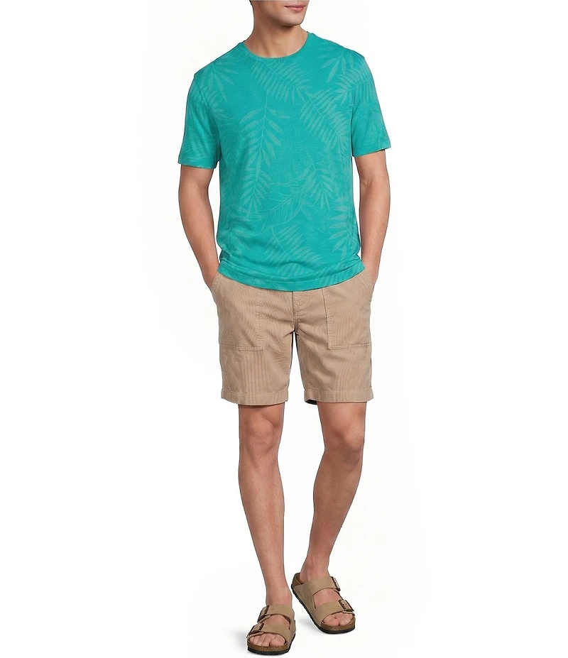 Caribbean Laser Print Short Sleeve T-Shirt
