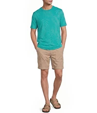 Caribbean Laser Print Short Sleeve T-Shirt