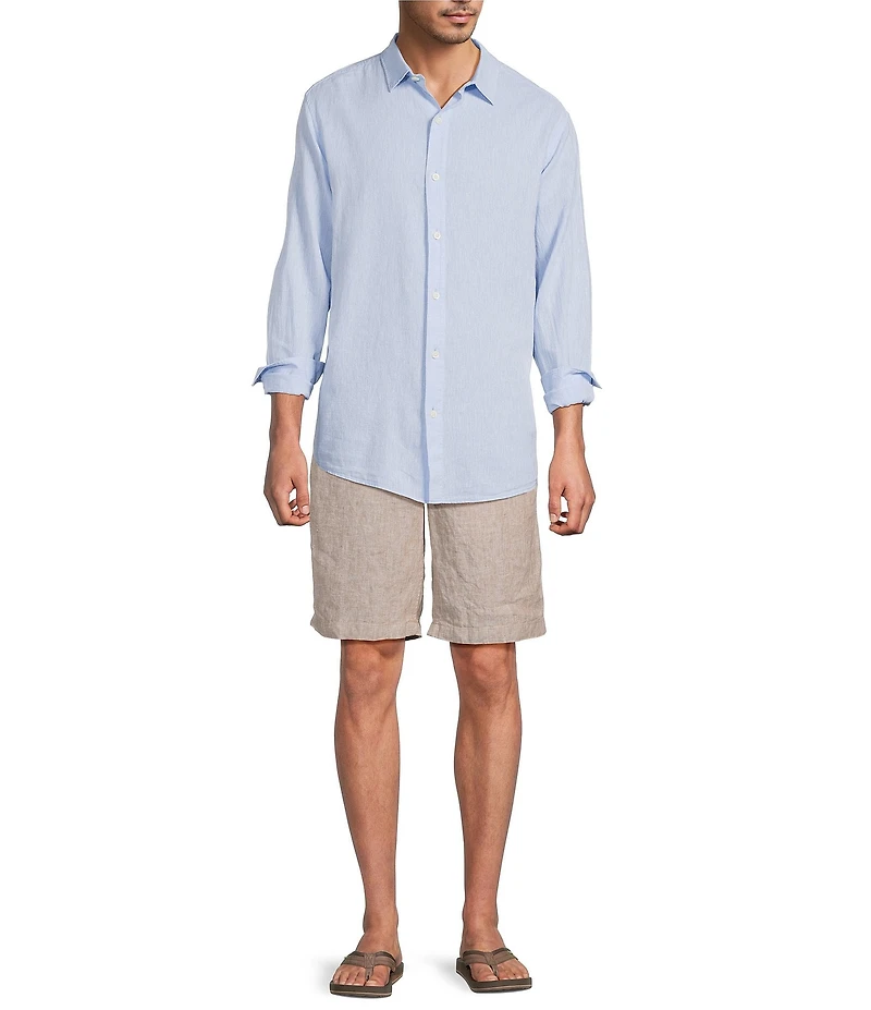 Caribbean Linen 9#double; Inseam Shorts