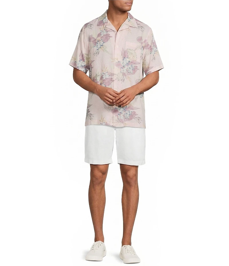Caribbean Linen 9#double; Inseam Shorts