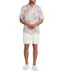 Caribbean Linen 9#double; Inseam Shorts