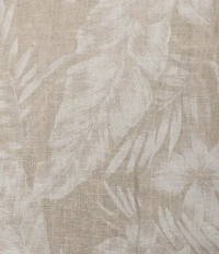 Caribbean Linen Burnout Print Short Sleeve Woven Shirt