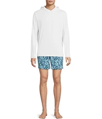 Caribbean Long Sleeve Hooded Performance UPF T-Shirt