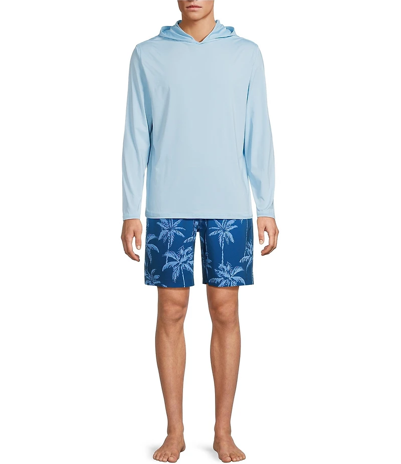 Caribbean Long Sleeve Hooded Performance UPF T-Shirt