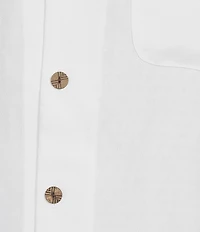 Caribbean Micro Print Short Sleeve Woven Camp Shirt