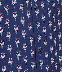 Caribbean Mini Flamingo Cabana Camp Top