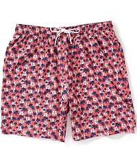 Caribbean Mini Palm 6#double; Swim Trunks