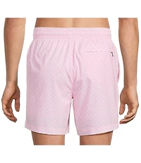 Caribbean Mini Shell Print 6#double; Swim Trunks