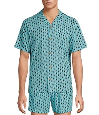 Caribbean Mini Toucan Cabana Woven Top