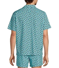 Caribbean Mini Toucan Cabana Woven Top