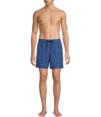 Caribbean Minnow Palm 6#double; Swim Trunks