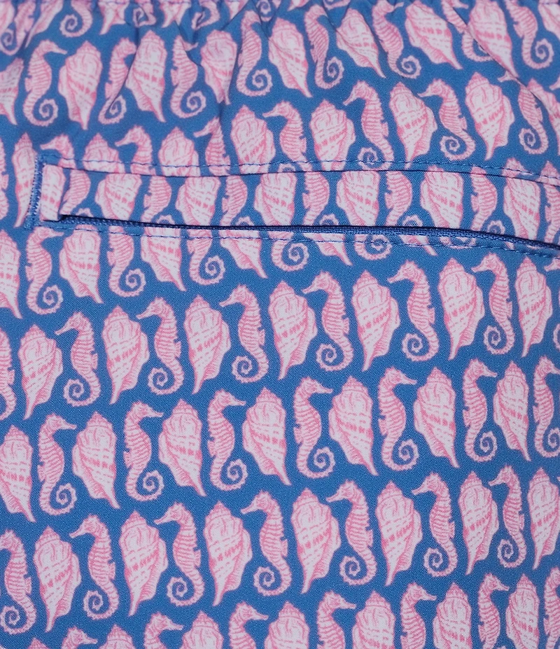 Caribbean Nautilus Shell Mini 6#double; Swim Trunks