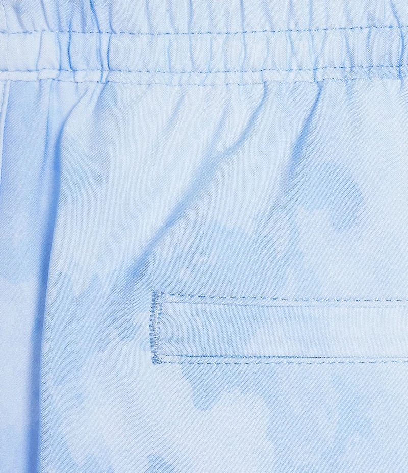 Caribbean Ombre Scenic 6#double; Cabana Swim Trunks