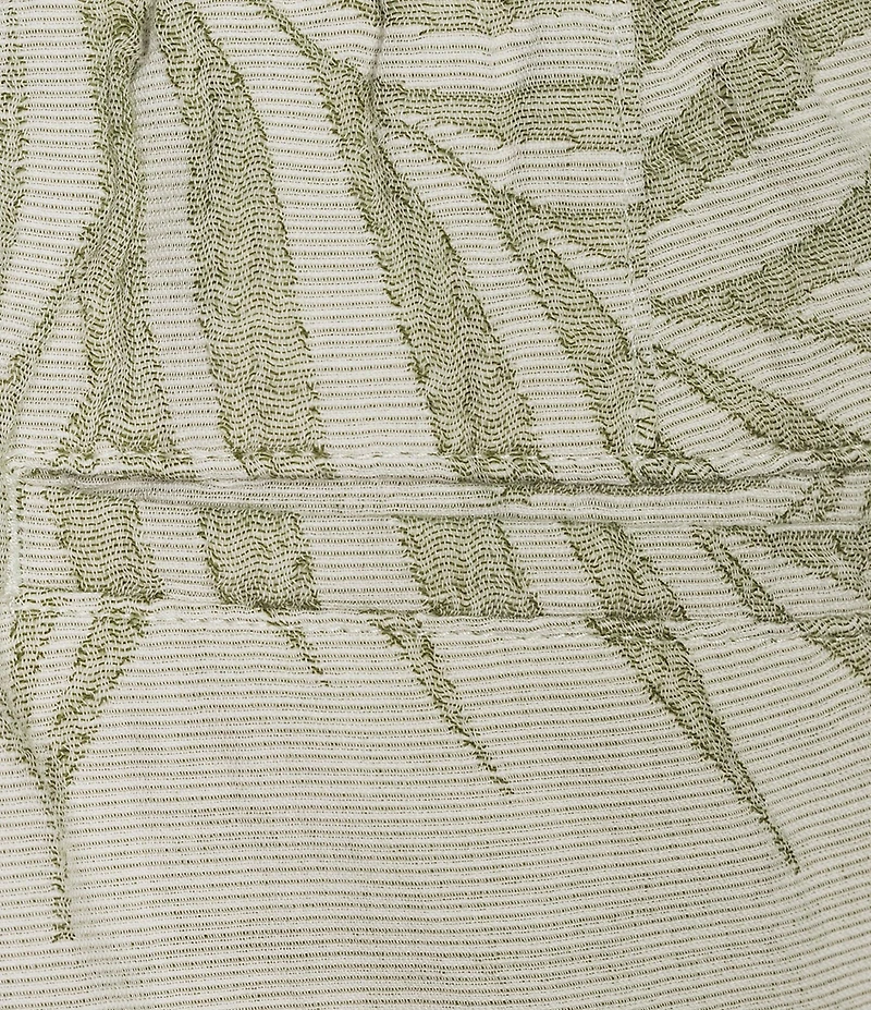 Caribbean Palm Print 7#double; Inseam Shorts