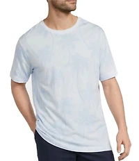 Caribbean Palm Tree Print Short Sleeve T-Shirt