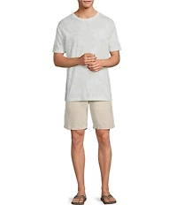 Caribbean Palm Tree Print Short Sleeve T-Shirt