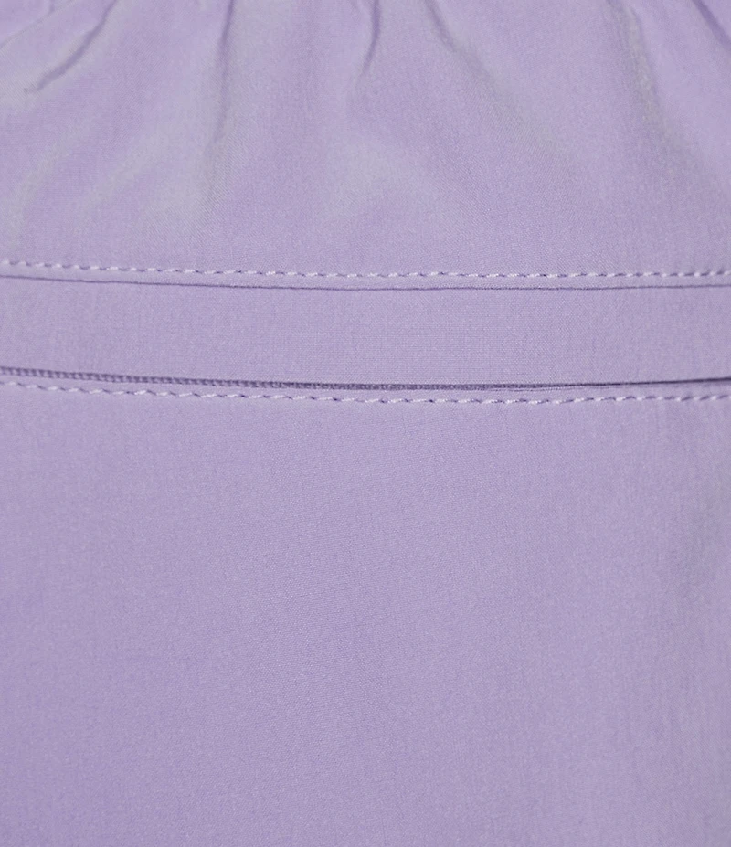 Caribbean Palmsway 6#double; Solid Swim Trunks