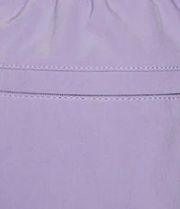 Caribbean Palmsway 6#double; Solid Swim Trunks