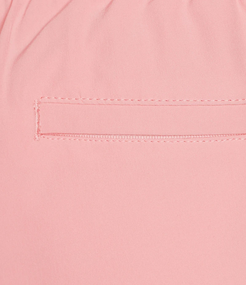 Caribbean Palmsway 6#double; Solid Swim Trunks