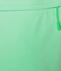 Caribbean Palmsway 6#double; Solid Swim Trunks