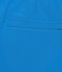 Caribbean Palmsway 6#double; Solid Swim Trunks