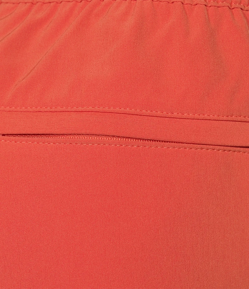 Caribbean Palmsway 6#double; Solid Swim Trunks