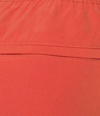 Caribbean Palmsway 6#double; Solid Swim Trunks