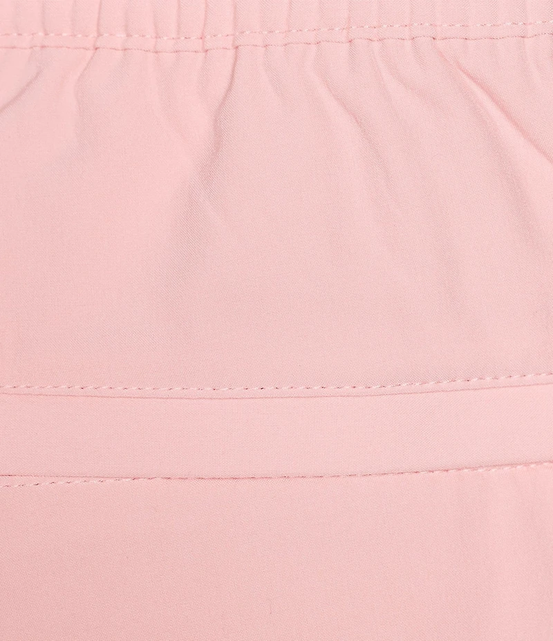 Caribbean Palmsway 6#double; Solid Swim Trunks