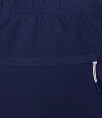 Caribbean Palmsway 6#double; Solid Swim Trunks