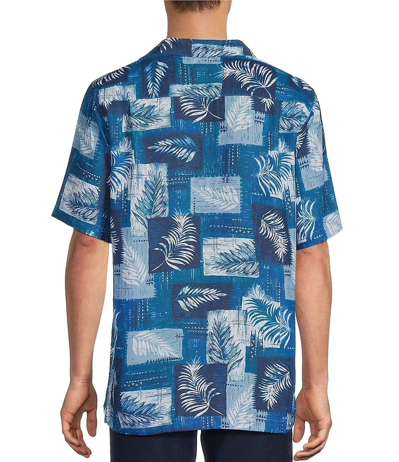 Caribbean Patchwork Short Sleeve Woven Shirt