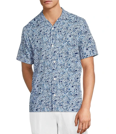 Caribbean Sea Creatures Cabana Camp Top