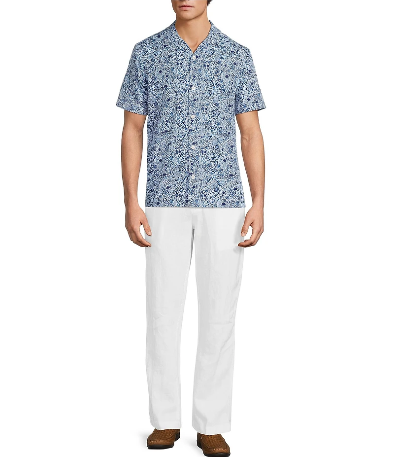 Caribbean Sea Creatures Cabana Camp Top