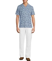 Caribbean Sea Creatures Cabana Camp Top