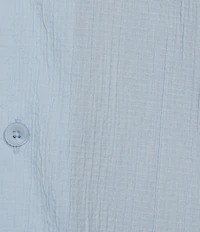 Caribbean Seersucker Short Sleeve Woven Camp Shirt
