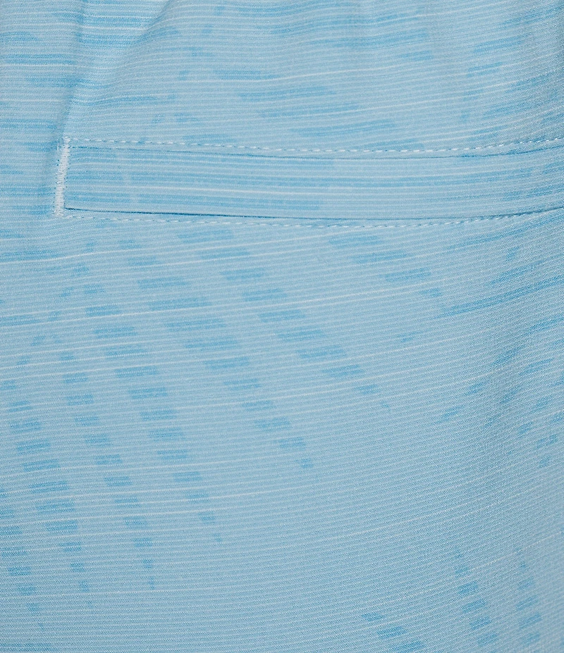 Caribbean Shadow Palm Print 8#double; Inseam Swim Trunks