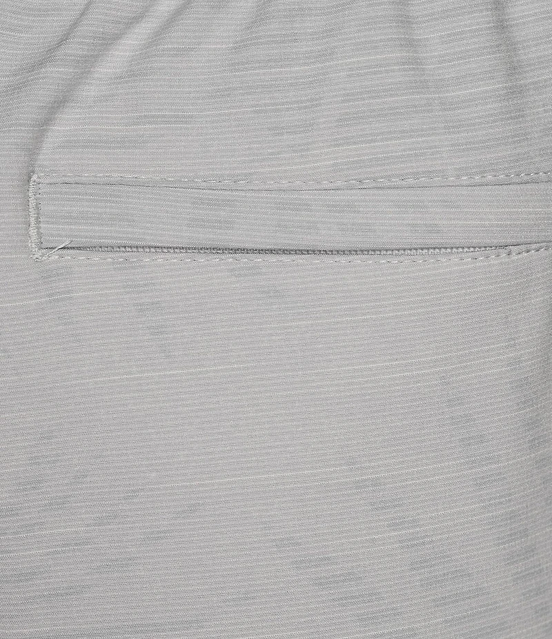Caribbean Shadow Palm Print 8#double; Inseam Swim Trunks