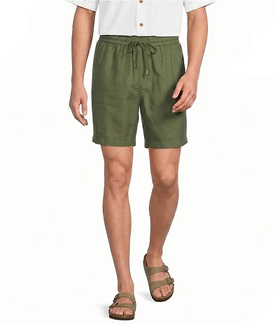 Caribbean Solid 7#double; Inseam Shorts
