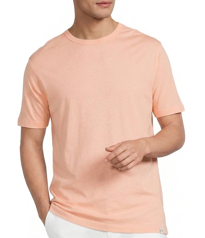 Caribbean Solid Cotton Short Sleeve T-Shirt