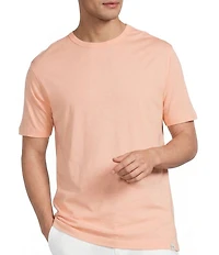 Caribbean Solid Cotton Short Sleeve T-Shirt