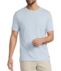 Caribbean Solid Cotton Short Sleeve T-Shirt