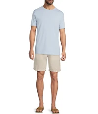 Caribbean Solid Cotton Short Sleeve T-Shirt