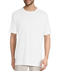 Caribbean Solid Cotton Short Sleeve T-Shirt