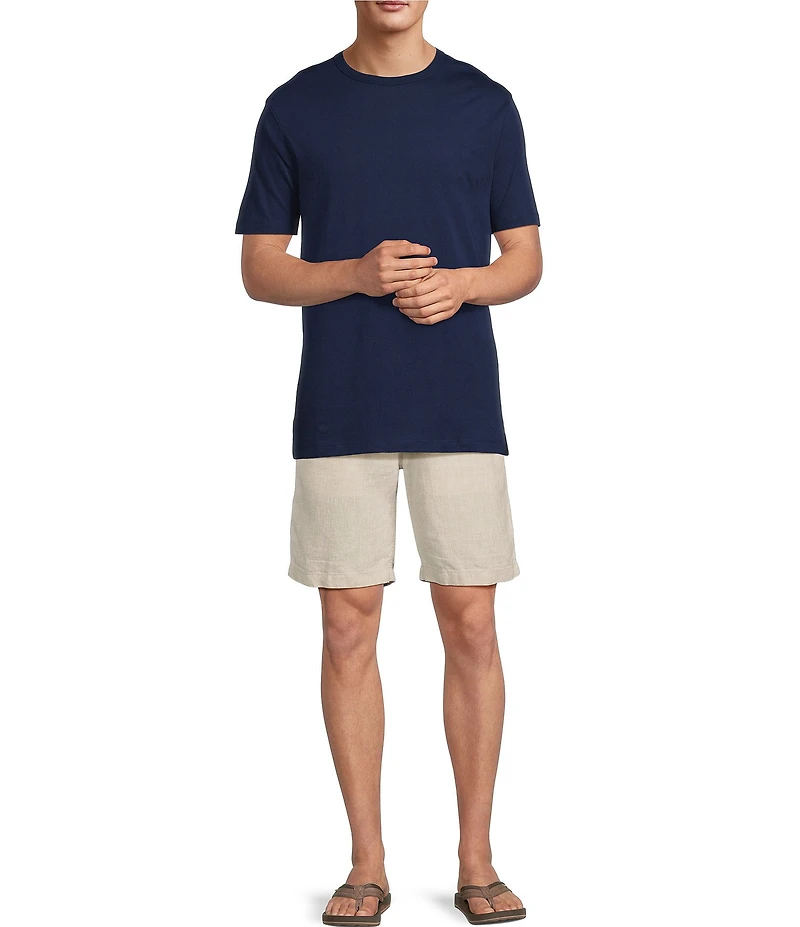 Caribbean Solid Cotton Short Sleeve T-Shirt